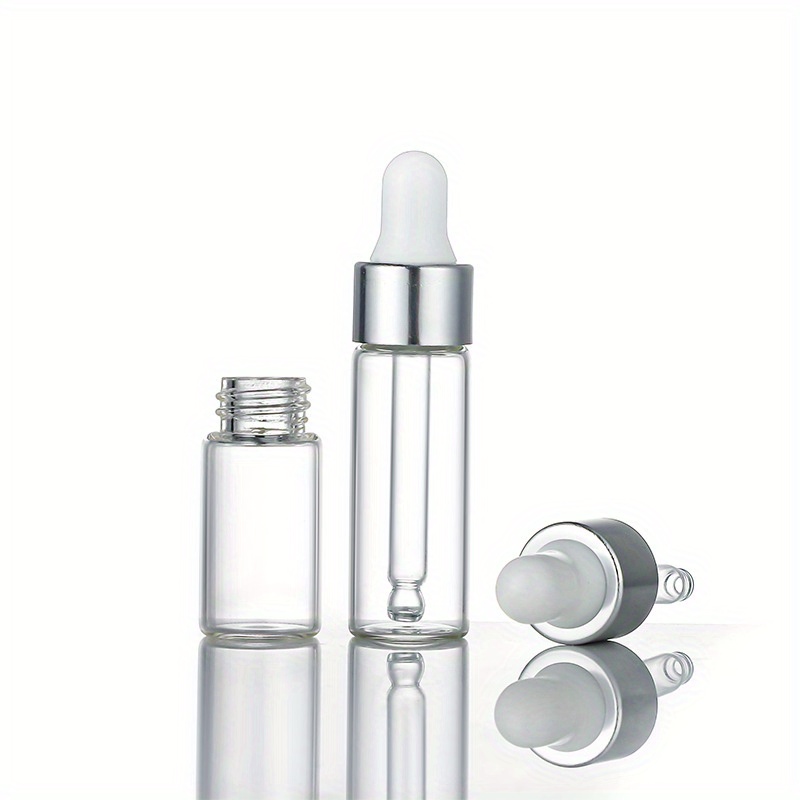 Juice Bottle Dropper - 10 adet Mini Damlalık Şişeler Cam