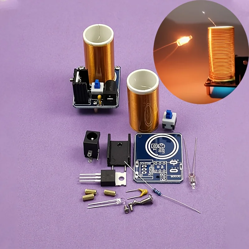 Coil Building Kit - Mini Tesla Bobini Kiti BD243 DIY